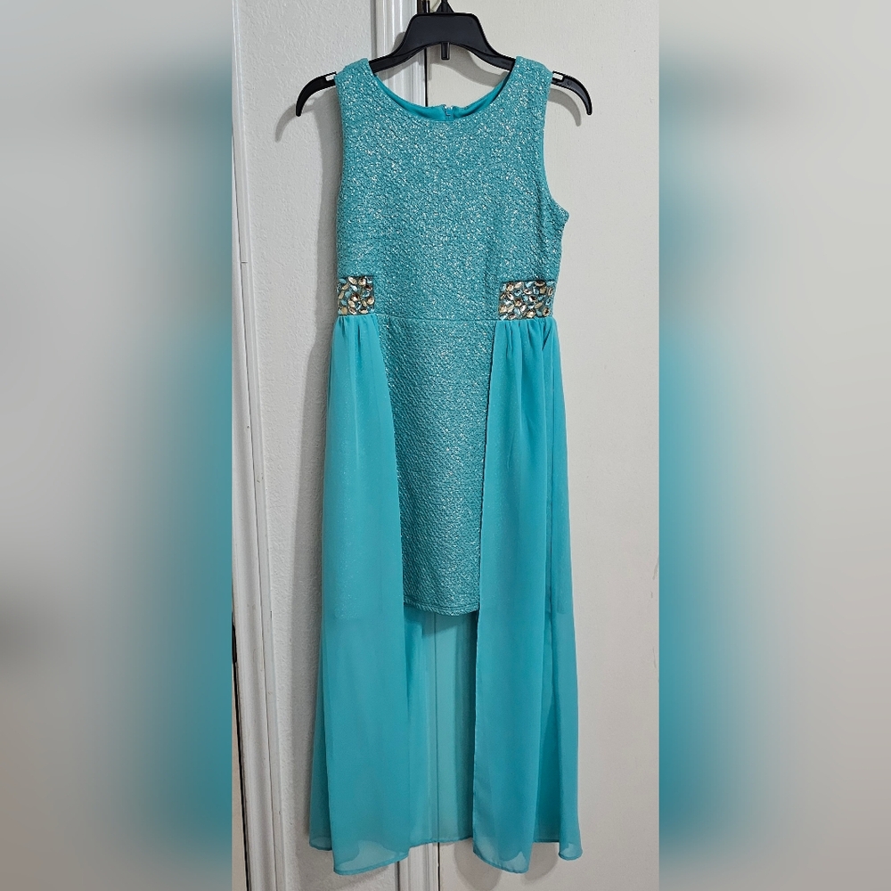 Aqua Dress